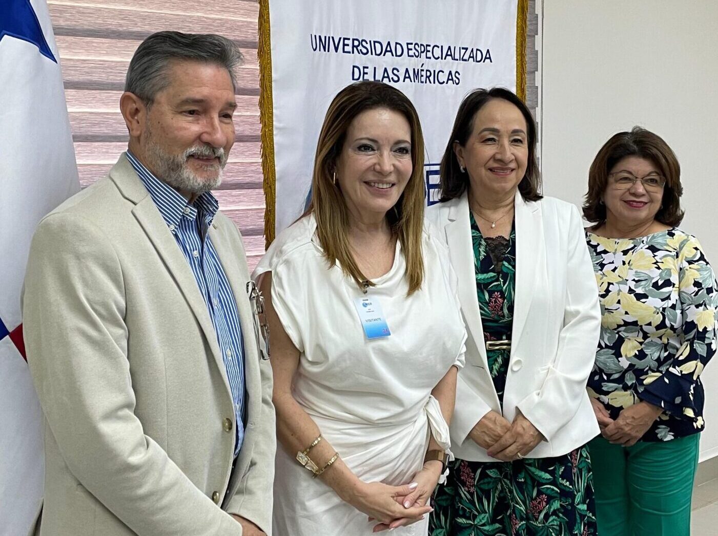Visita a la Universidad Especializada de las Américas (UDELAS) en la implementación del programa “Educación Éxito Seguro”, como parte del proyecto “Imaginando una educación para cambiar vidas”,