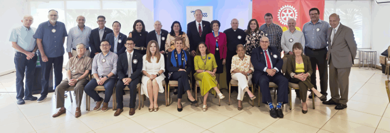 Gobernadora del Distrito 4240 destaca avances, alianzas y retos de Rotary durante visita a Panamá